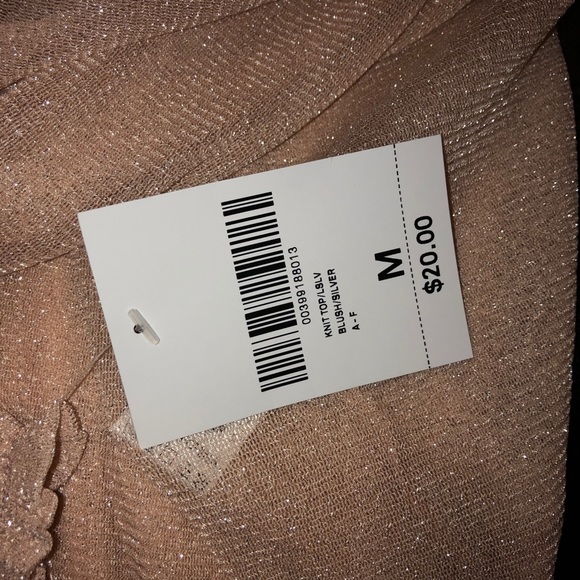 Brand New Forever21 sheer glitter top - Picture 4 of 5